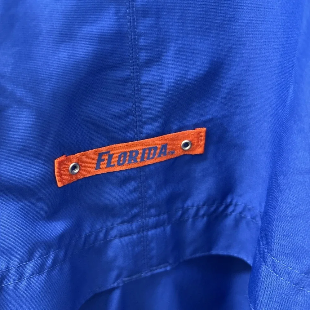Nike Florida Gators Mens Size XXL Blue Windbreaker Pullover NCAA